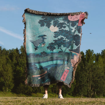 Totoro Woven Blanket / Tapestry