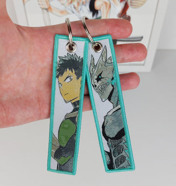 Kaiju N°8 Embroidered Keychain