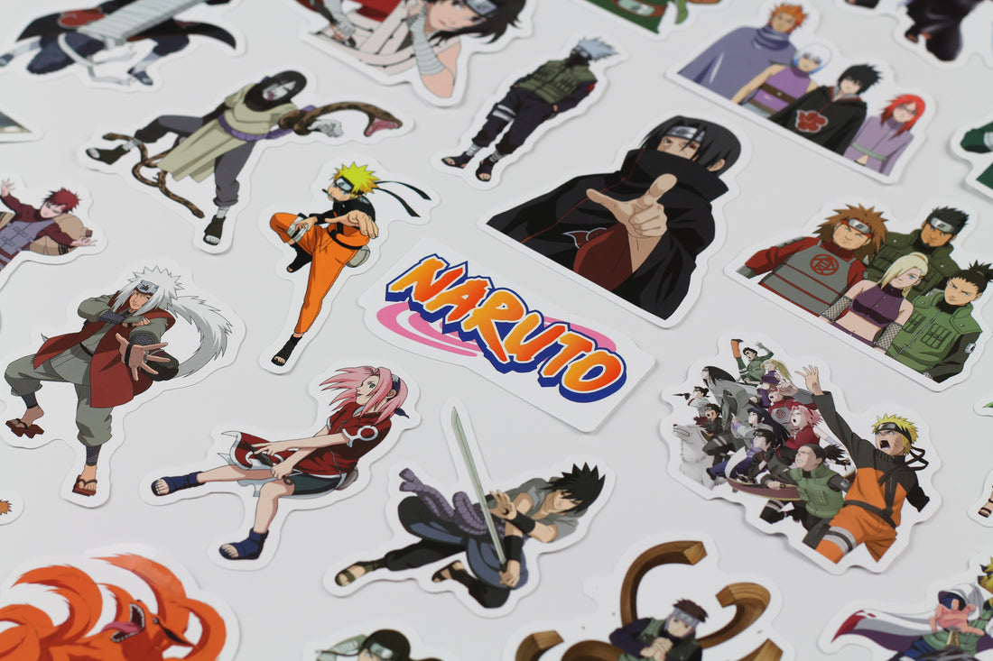 Naruto Anime Stickers Manga Pack