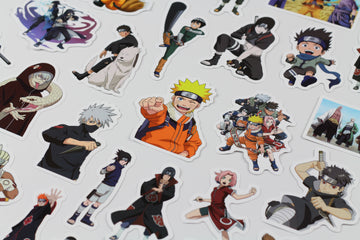 Naruto Anime Stickers Manga Pack
