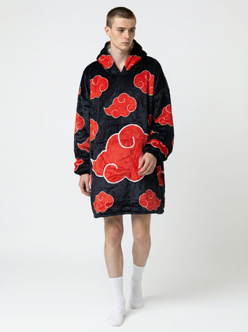 Akatsuki Hoodie Blanket Oversized Unisex Naruto Itachi