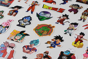 Dragon Ball Anime Manga Pack 50 Stickers