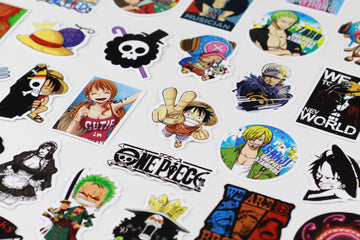 One Piece Anime Stickers Manga Pack 50 Stickers
