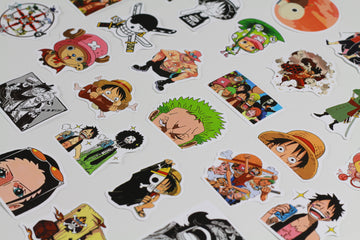 One Piece Anime Manga Stickers Pack 50 Stickers