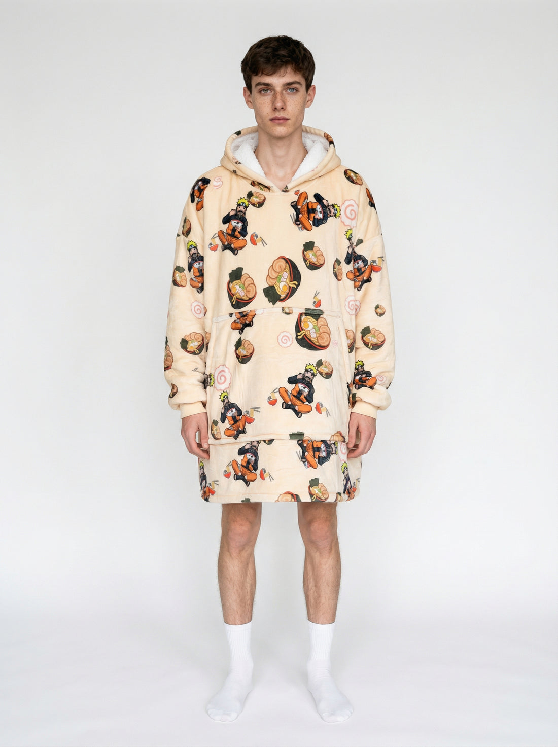 Naruto Uzumaki Hoodie Blanket Oversized Unisex Naruto Shippuden
