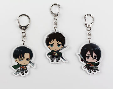 Attack on Titan Acrylic Keychain Anime Manga