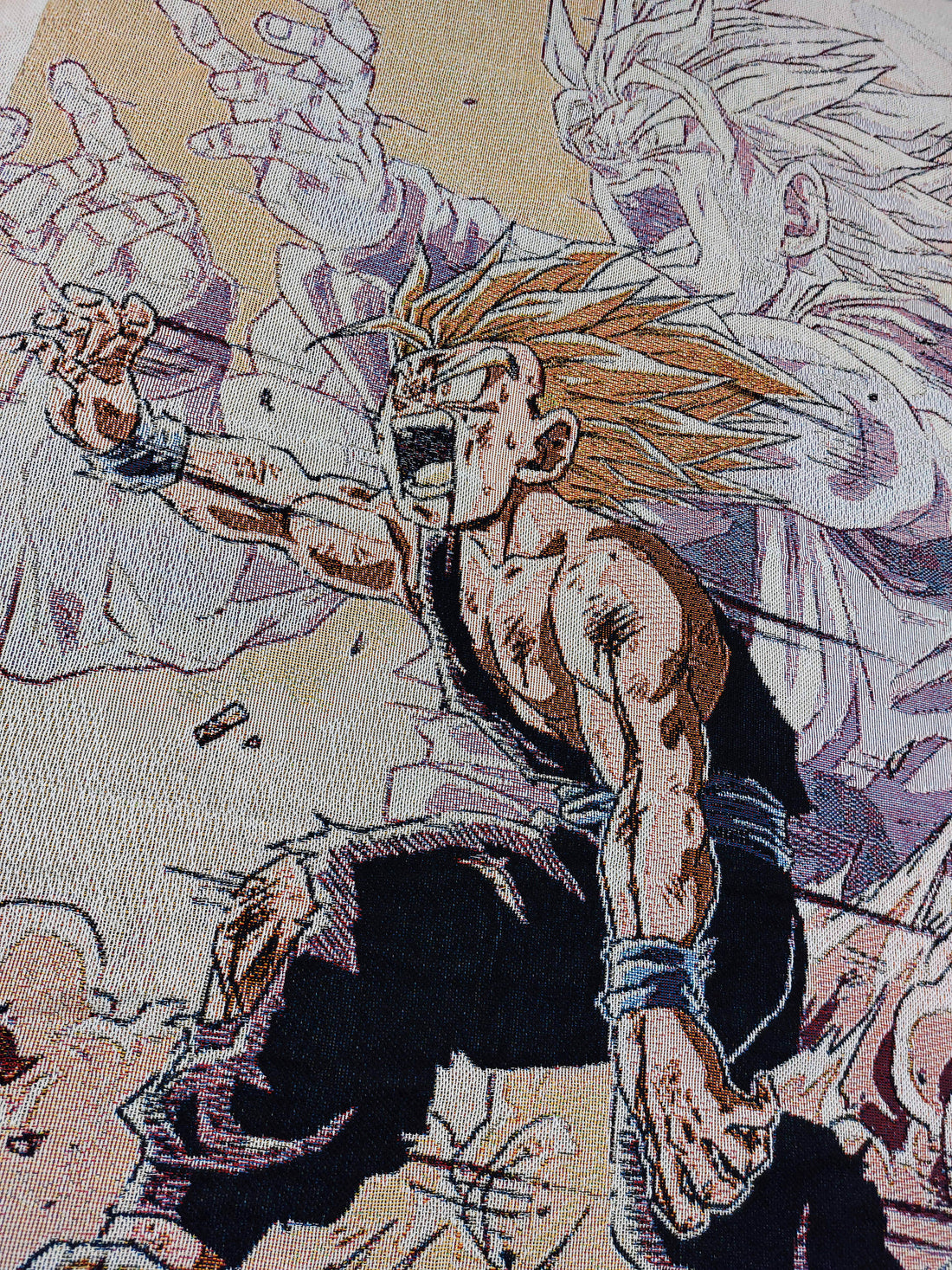 Dragon Ball Gohan & Goku Woven Blanket / Tapestry