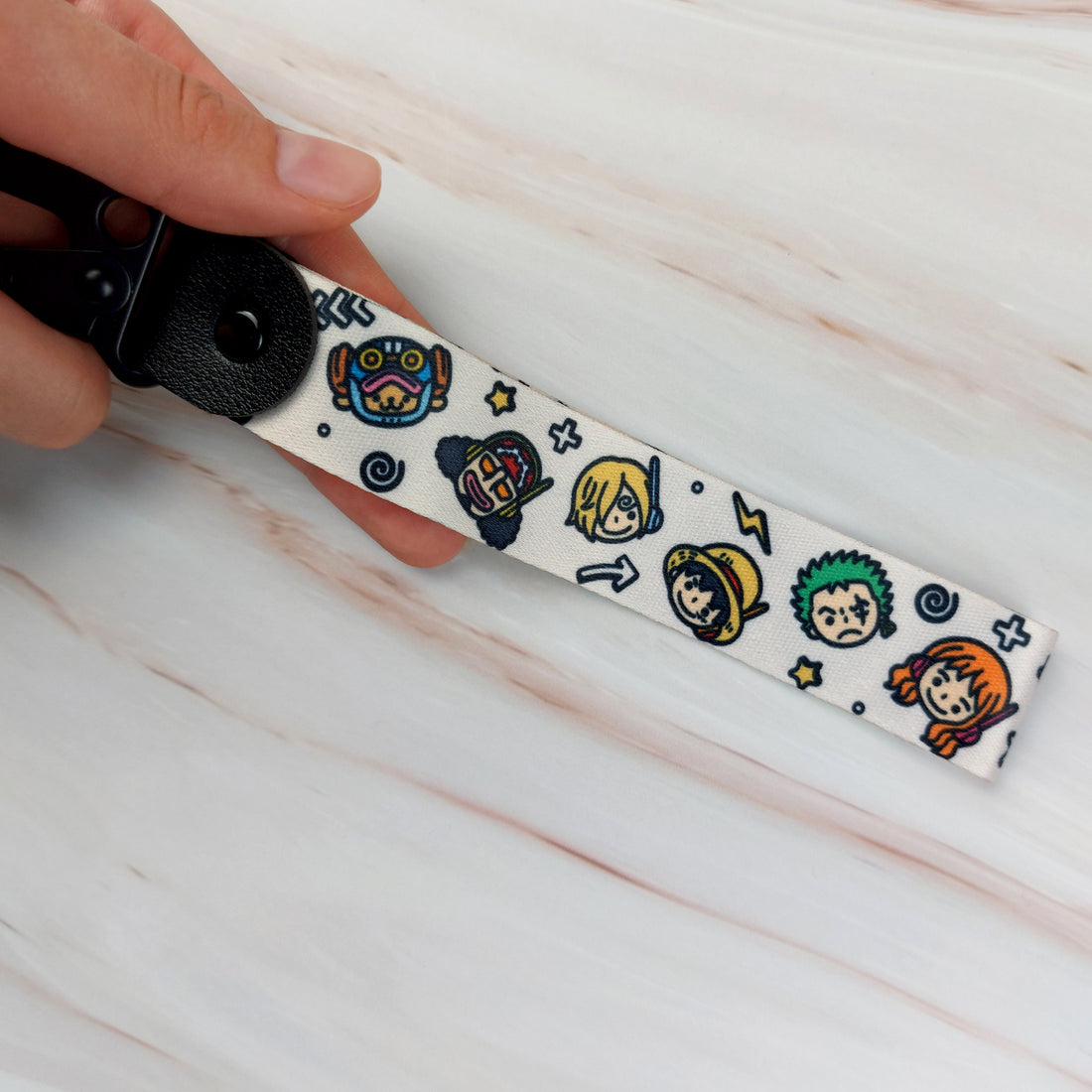 Anime Strap Crew One Piece Keychain Mugiwara