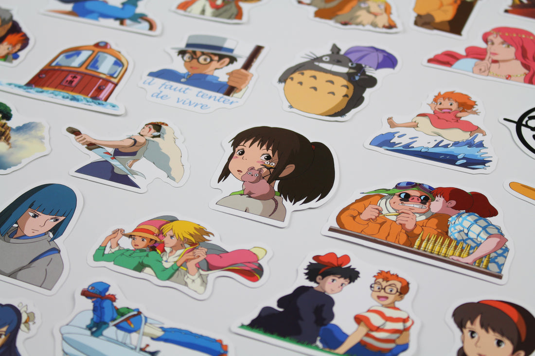 Ghibli Stickers Miyazaki Totoro Chihiro Mononoke Sticker