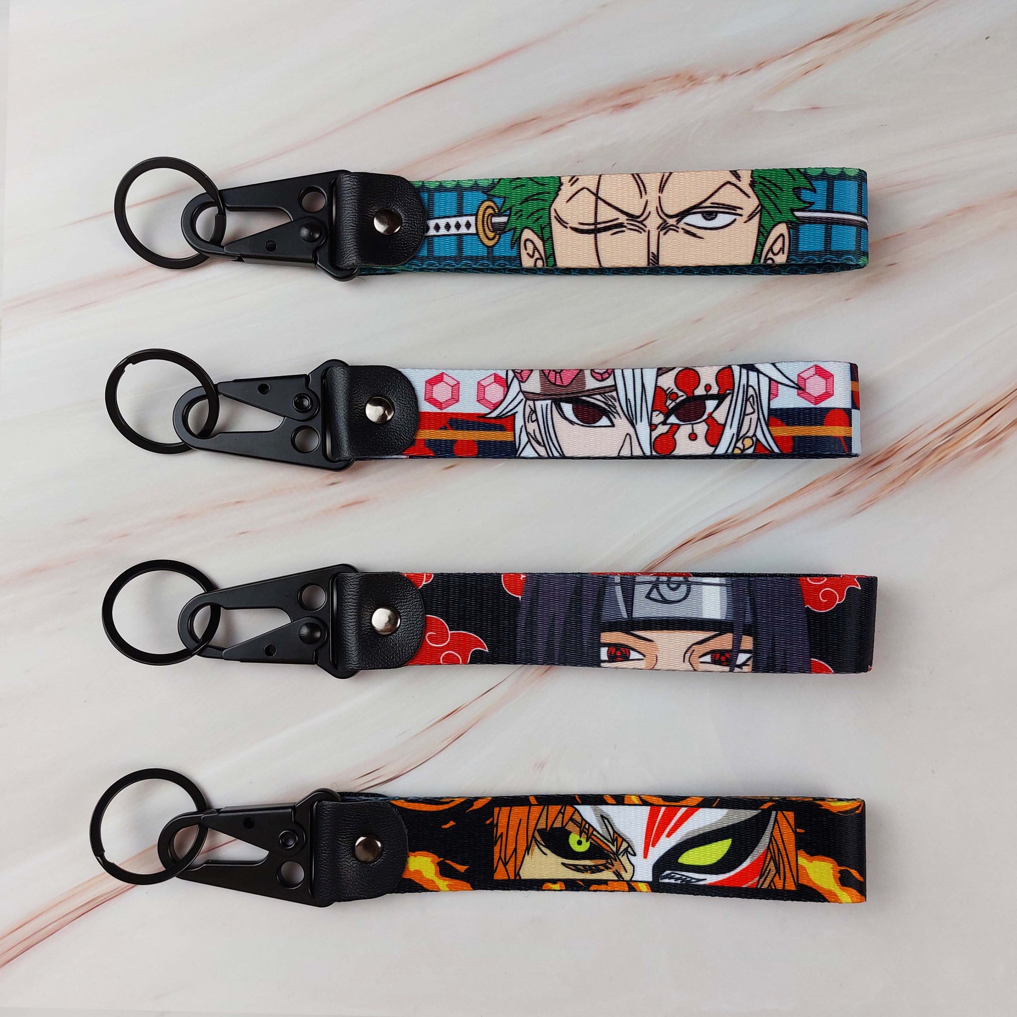 Anime Key Strap Zoro Itachi Tengen Ichigo