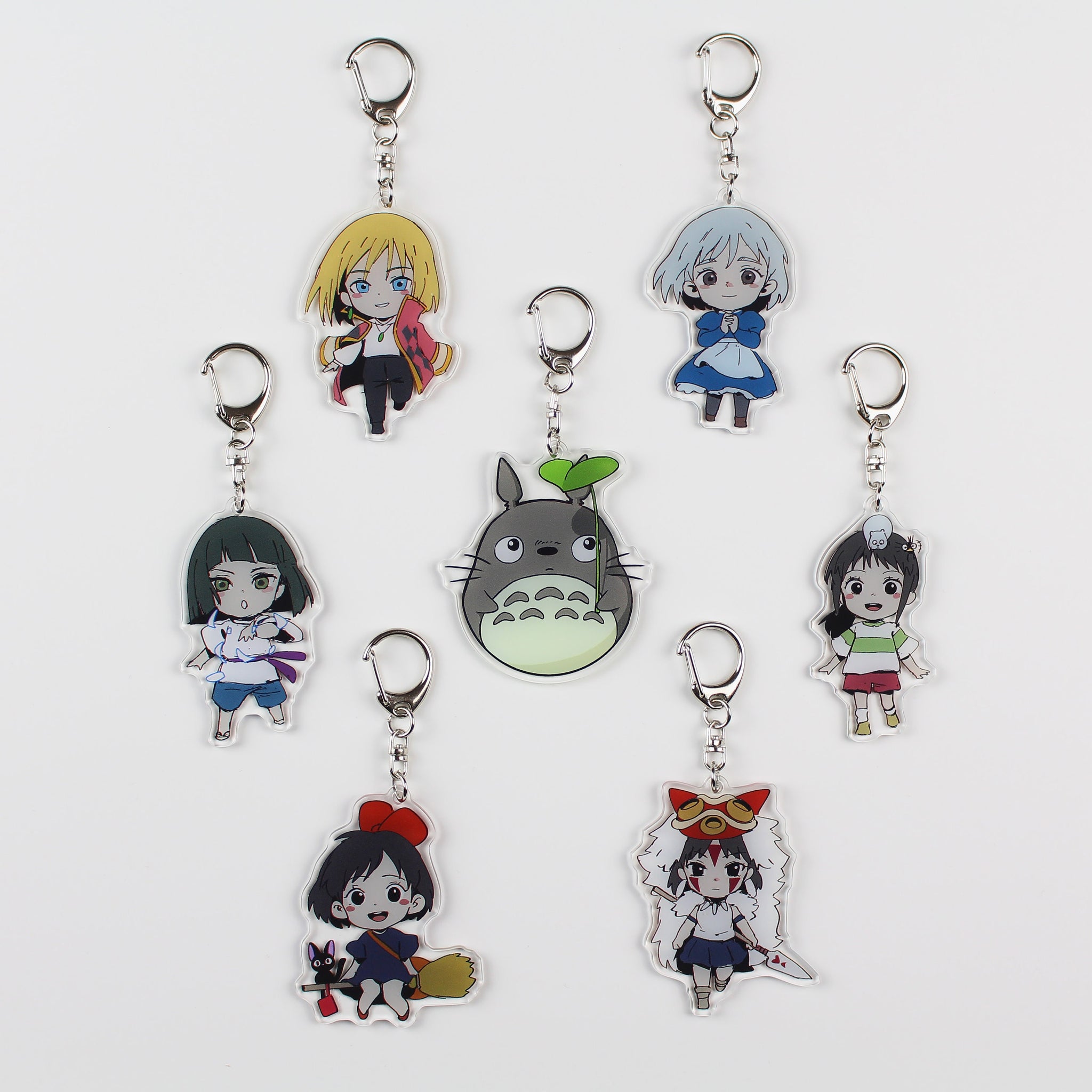 Ghibli Acrylic Keychains