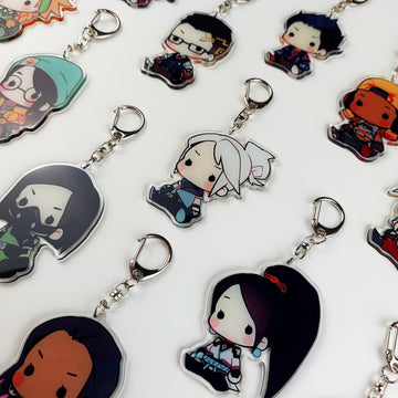 Valorant Acrylic Keychains