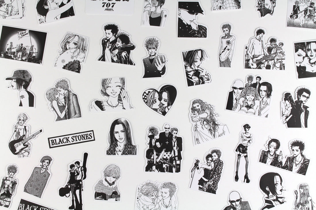 Nana Stickers Black & White