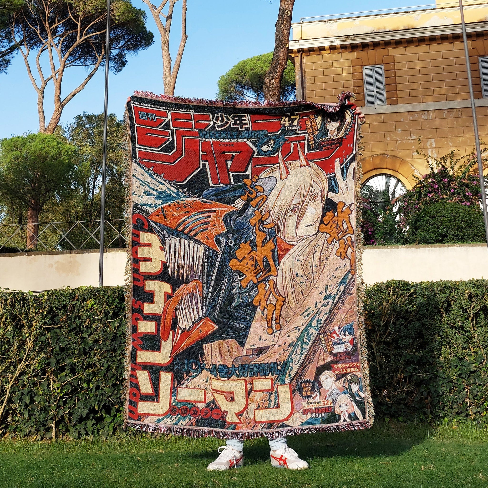 Chainsaw Man Woven Blanket / Tapestry