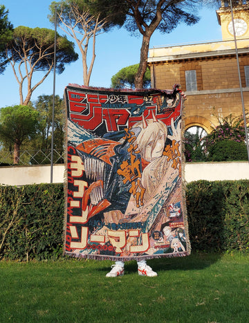 Chainsaw Man Woven Blanket / Tapestry