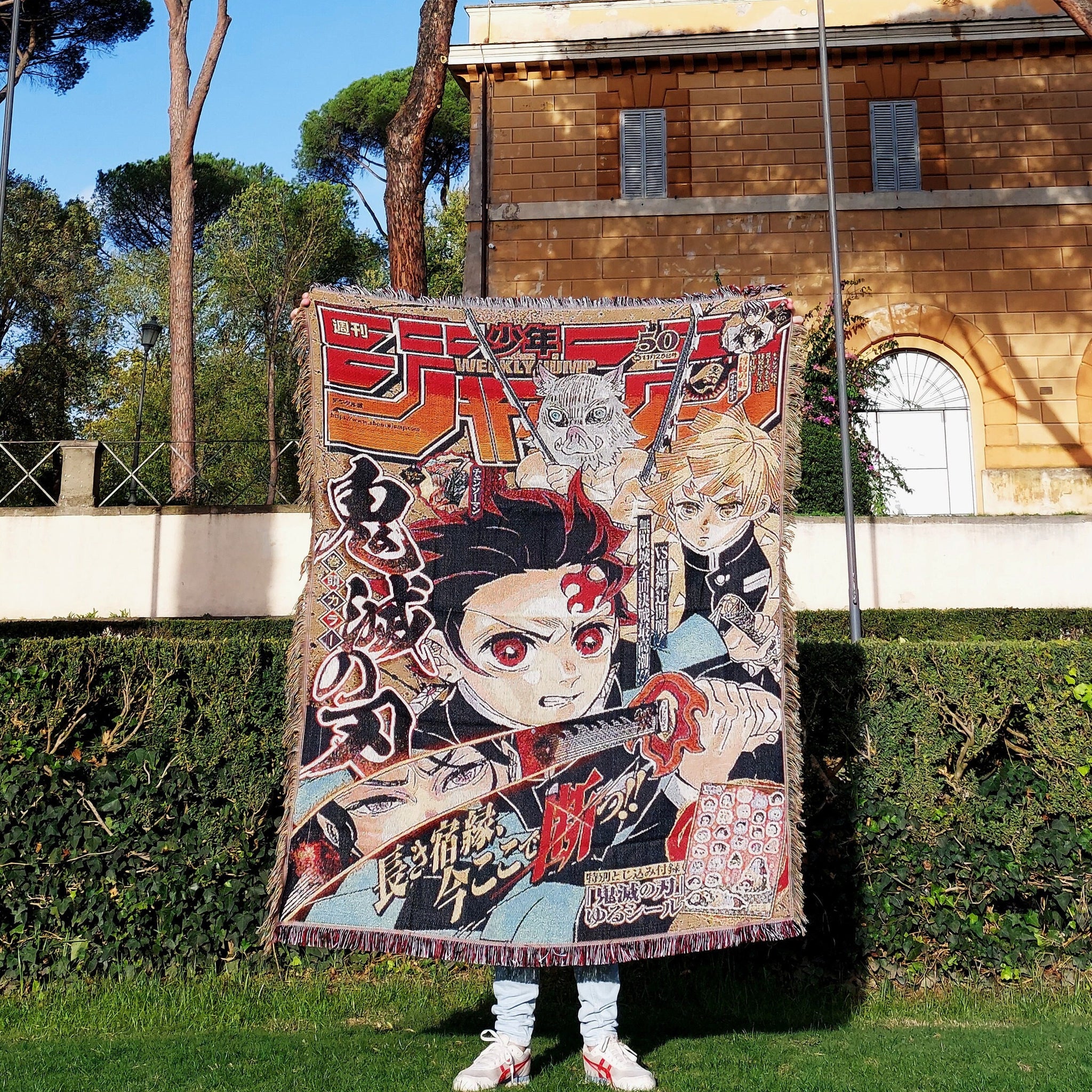 Demon Slayer Woven Blanket / Tapestry