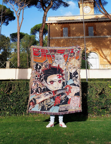 Demon Slayer Woven Blanket / Tapestry