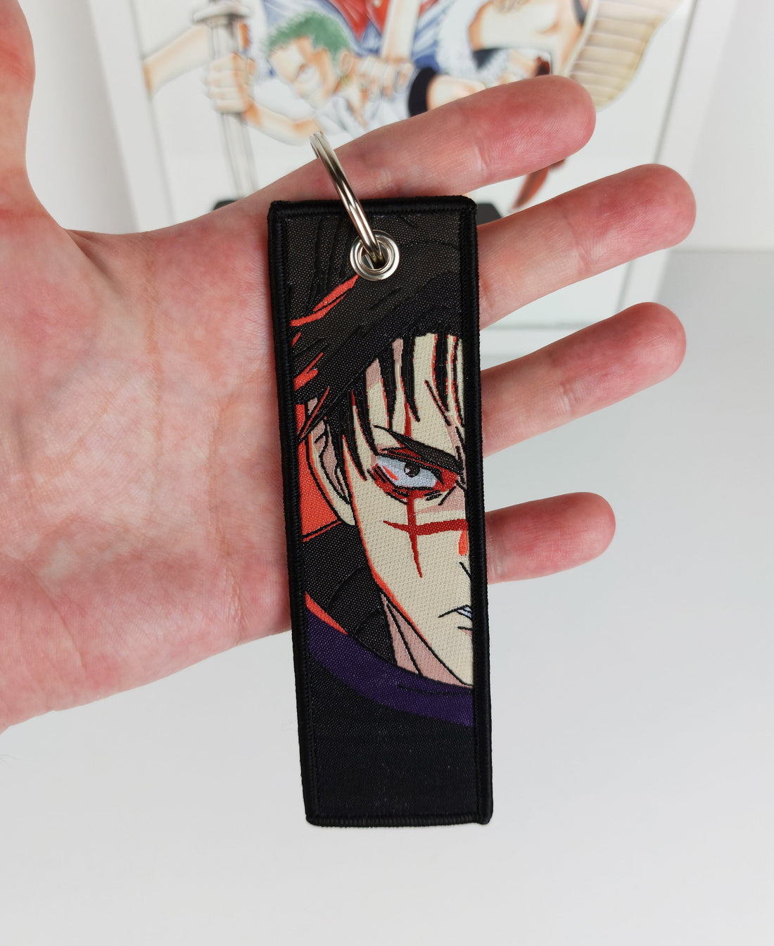 Choso & Yuji Embroidered Keychain