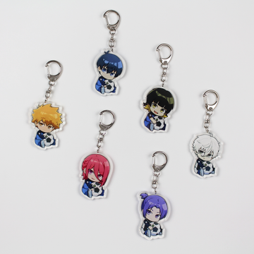 Blue Lock Keychain Anime Manga Charm