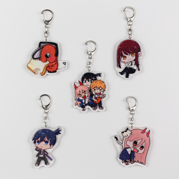 Chainsaw Man Acrylic Keychain Anime Manga