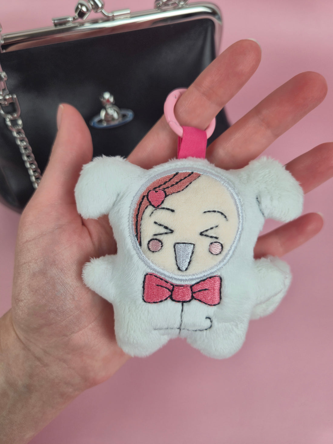 Anime Plushies Nana & Hachi Keychain
