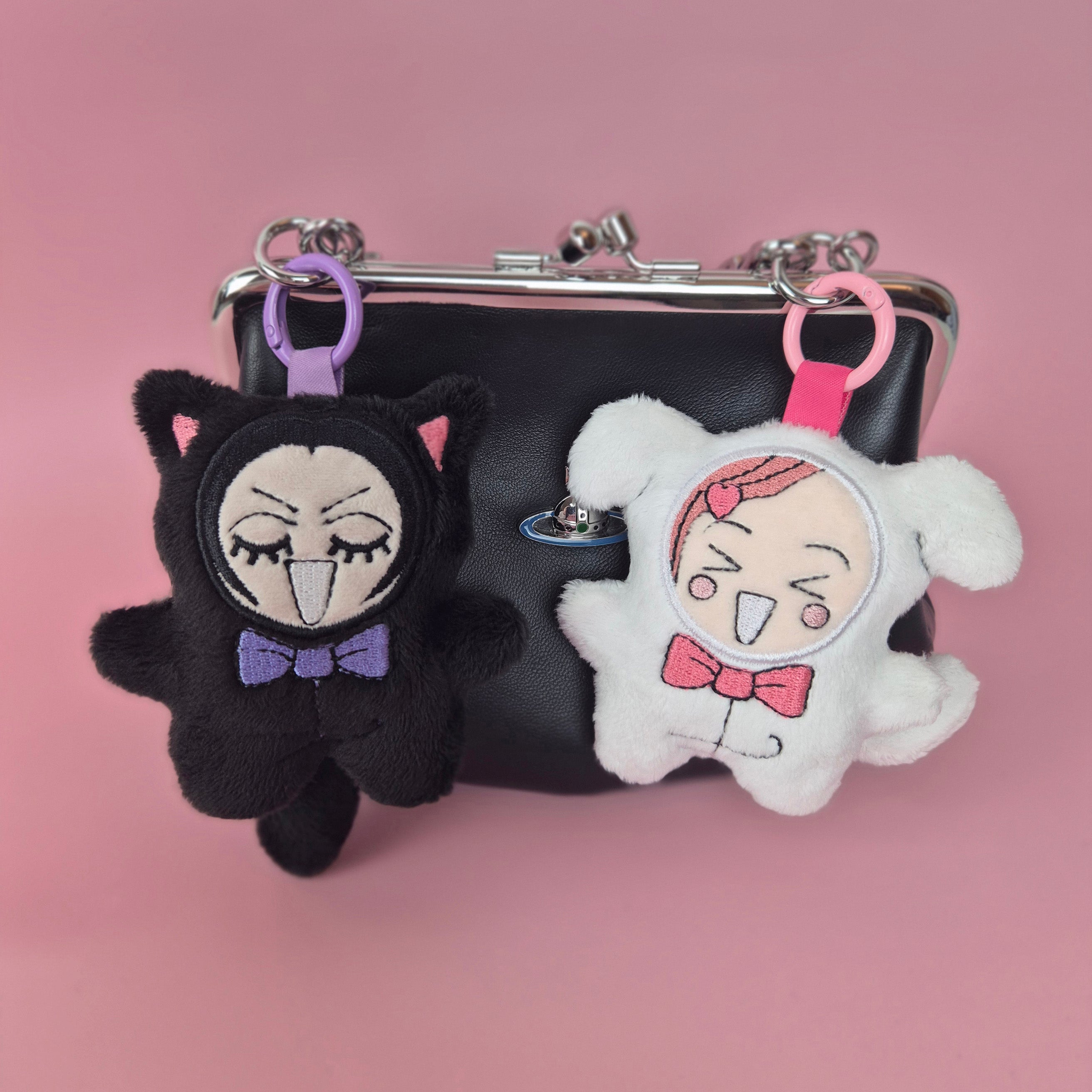 Anime Plushies Nana & Hachi Keychain – TATAKAE
