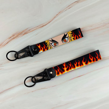 Anime Strap Rengoku Keychain Demon Slayer